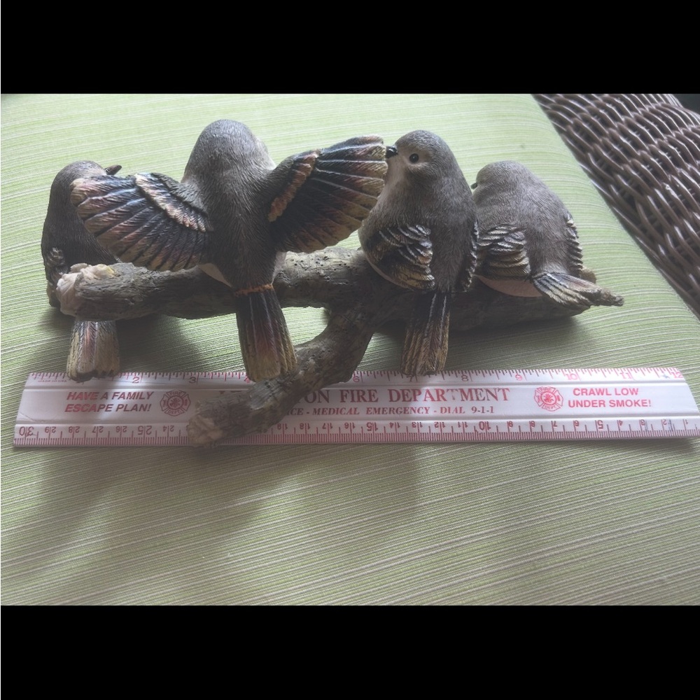 Ceramic bird statue - Picture 2 of 3
